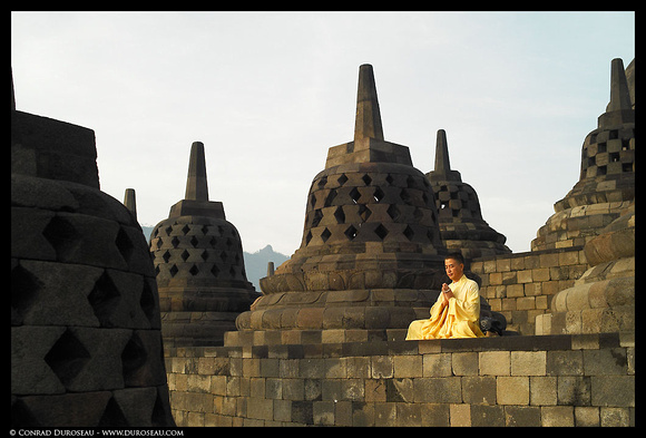 Java - Borobudur Monk