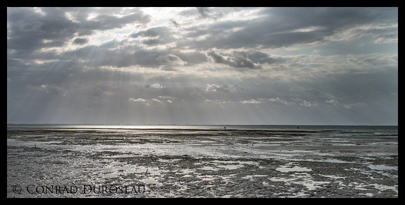 Sunbeams and Low Tide